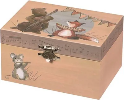 Zdjęcie produktu dla Egmont Toys Pudełko na biżuterię z muzyką Muzycy 15x10x9 cm