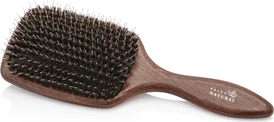 Produktbild von Natürliche Holz-Entwirrungsbürste im Salon-Stil für alle Haartypen