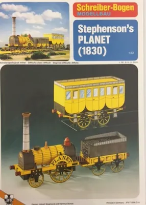 Obrázek produktu pro Schreiberův modelářský karton Stephensonova planeta 1