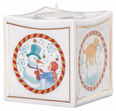 Immagine prodotto di Hutschenreuther, candela decorativa natalizia in porcellana, per tealight
