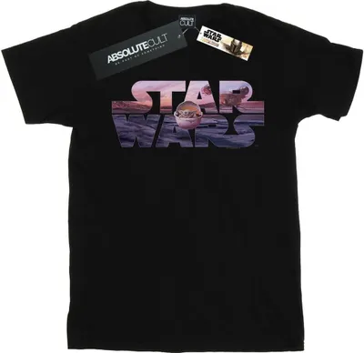 Produktbild von Star Wars - "The Mandalorian The Child" T-Shirt für Herren BI47107 (XXL) (Schwarz)