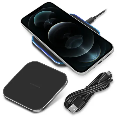 Produktbild von Induktives Schnell Ladegerät für Apple iPhone 12 Pro QI Wireless Laden Kabellos