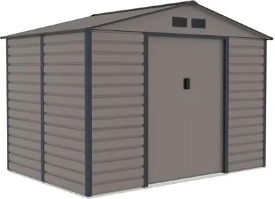 Zdjęcie produktu dla Domek ogrodowy G21 GAH 529 - 277 x 191 cm, szary