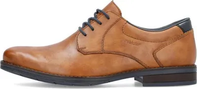 Produktbild von Rieker Herren Halbschuhe Schnürer Anzugschuhe Modeschuhe elegant braun 46