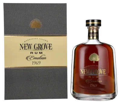 Image de New Grove EMOTION 1969 Mauritius Island Rum 47% Vol. 0,7l en boîte cadeau
