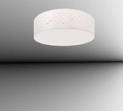 Produktbild von Deckenlampe inkl. 3x E27 Fassung 500mm Durchmesser *WEISS*