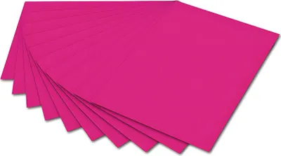 Image de Folia Carton photo 300g/m², 50x70cm, 10 feuilles, rose