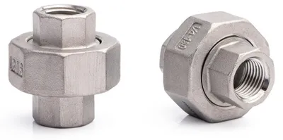 POLBERIS Rohrverschraubung 1/4'' aus Edelstahl BSP
