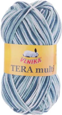 100g Strickgarn Häkelgarn TERA MULTI, Farbwahl - mehrfarbig bunt Farbverlauf