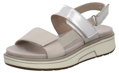 Produktbild von ara Damen LUCCA Sandale, MARMOR,Sand,Platin, 37 EU