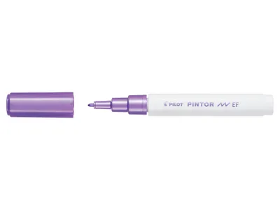 Produktbild von PILOT PINTOR Kreativmarker - Marker-Stift, Fein 0.7mm, Farbe Metallicviolett