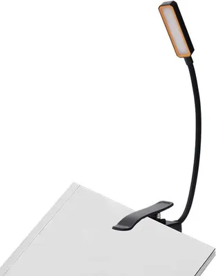 Zdjęcie produktu dla Lampa LED – latarka do książek – 3 poziomy temperatury barwowej – latarka – z stacją ładującą, do czytania przed snem i w podróży (33 x 3,8 x 3,1 cm)