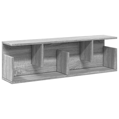 Produktbild von Wandschrank 100x20x30 cm Grau Sonoma Holzwerkstoff