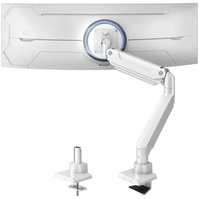 Produktbild von Monitorhalterung für Ultrawide bis 49 Zoll, 2–20 kg, Gasfederarm, VESA 75x75/100x100 mm