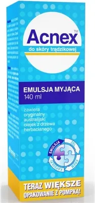 Zdjęcie produktu dla ACNEX Emulsja myjąca 140ml FARMINA