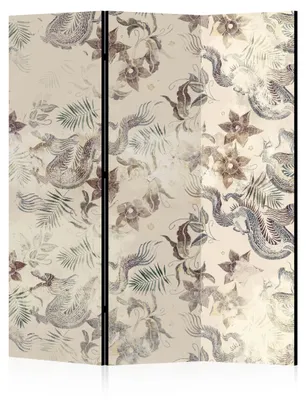 Immagine prodotto di LUMASOUL Paravento Monofacciale, paravento divisorio per interni, Motivo giapponese, 135x172 cm