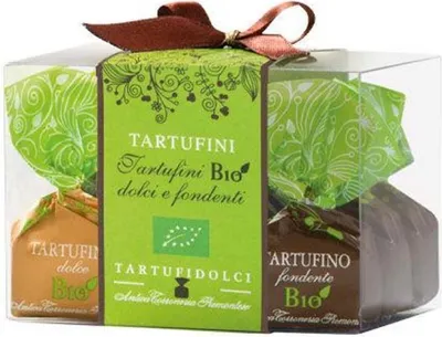 Produktbild von Tartufini dolci e fondenti - Schokoladentrüffel gemischt 63g