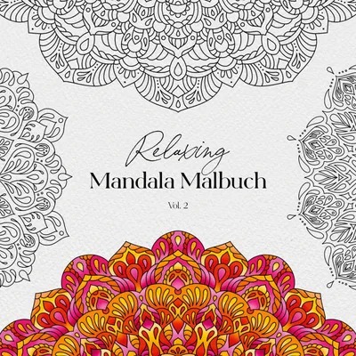 Produktbild von Relaxing Mandala Malbuch Vol. 2