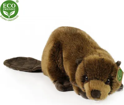 Obrázok produktu pre RAPPA Plyšový bobor 28 cm ECO-FRIENDLY