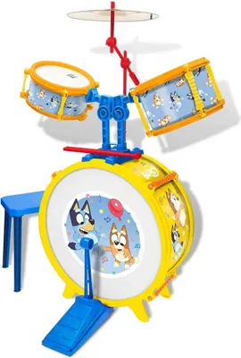 Produktbild von Schlagzeug Bluey Für Kinder 55 x 36 x 38 cm