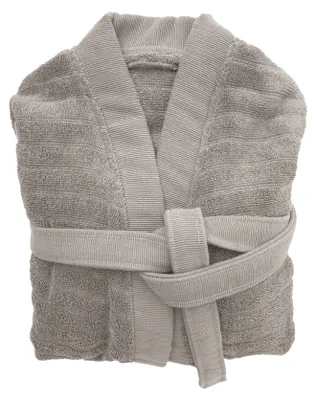 Produktbild von Heckettlane Bademantel - Baumwolle - Prestige XL in Glacier Grey