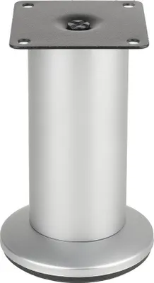 Produktbild von FS001 100 mm verstellbarer Möbelfuß, matt verchromt