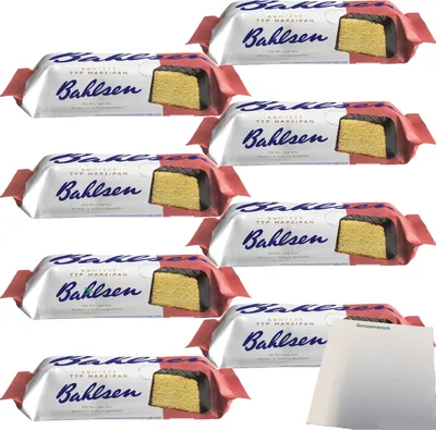 Produktbild von Bahlsen Comtess feiner Rührkuchen Marzipan Typ Marzipan VPE (8x350g Packung) + usy Block