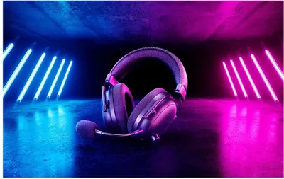 Produktbild von Razer Blackshark V2 Pro, Kabellos, Gaming, 12 - 28000 Hz, 330 g, Kopfhörer, Schwarz