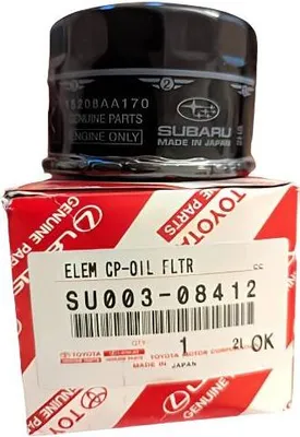 Produktbild von TOYOTA GR86 Original Ölfilter SU003-08412 OE