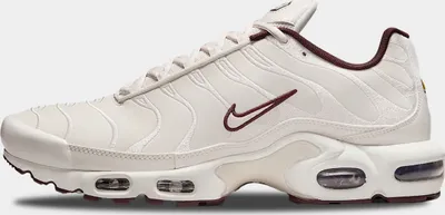 Produktbild von Nike Air Max Plus TN Premium Phantom Light Bone Bordeaux Herren NEU 42