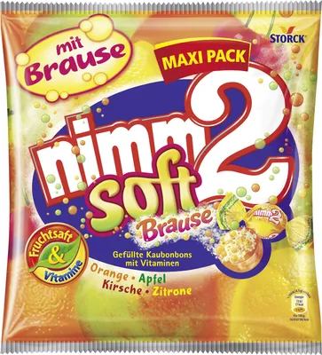 Produktbild von nimm2® soft Brause Kaubonbons 345,0 g