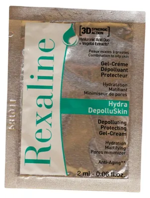 Produktbild von Rexaline 3D Hydra-Depolluskin Hyaluronsäure Antiverschmutzung Gelcreme Für das Gesicht 2 ml *Muster