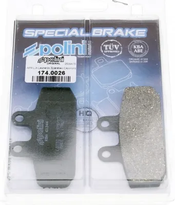 Produktbild von Polini Bremsbeläge organisch mit ABE kompatibel mit Honda Bali 50 SJ50