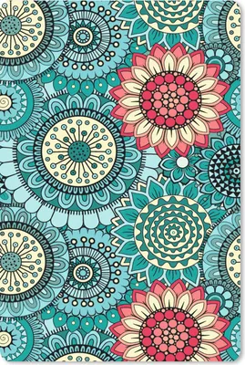 Produktbild von MuchoWow® Mauspad Mousepad Mädchen - Blumen - Muster - Mädchen - Kinder - Kinder 40x60 cm - Mousepads - Maus Mat - Pad - Mausunterlage - Schreibtisch Accesoire