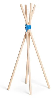 Zdjęcie produktu dla Solidchoice - Wieszak w stylu tipi, wykonany z naturalnego drewna, dla dzieci