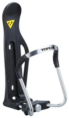Image de Porte-bidon Vélo Réglable Argent - Compatibilité Toutes Tailles De Bidon - Topeak
