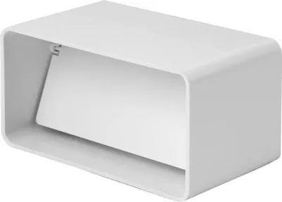 Zdjęcie produktu dla Adapter wentylacyjny Wentylacja Europlast KV25 220 x 55 mm biały