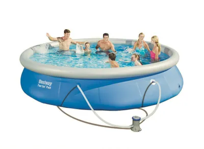 Produktbild von Bestway Fast Set™ Pool Set 457x84 cm, mit Filterpumpe