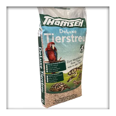 Produktbild von 15 kg DeLuxe Tierstreu Medium Buchenholz-Granulat Vögel, Nager, Reptilien