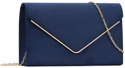 Produktbild von Fluwele Clutch mit Schultergurt elegant für Abenddinner