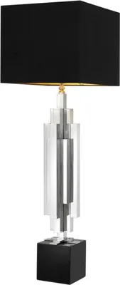 Produktbild von Casa Padrino Luxus Tischleuchte 16 x H. 110 cm - Designer Tischlampe