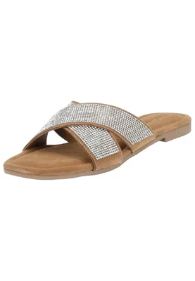 Produktbild von Lazamani Pantoletten Pantoletten Veloursleder/Textil