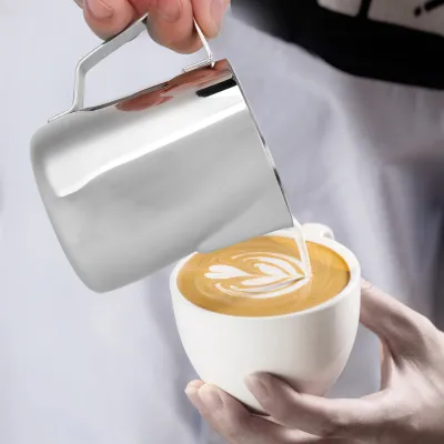 Zdjęcie produktu dla Filiżanka do spieniania mleka, filiżanka do kawy latte, dzbanek do kawy, dzbanek do spieniania, filiżanka do spieniania, dzbanek do spieniania, dzbanek do spieniania kawy
