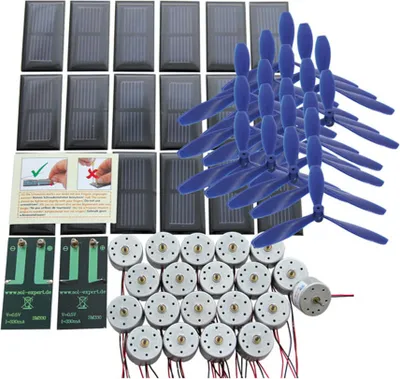 Produktbild von Klassensatz Solarantrieb basic I - Schraubanschluss, mit Luftschraube