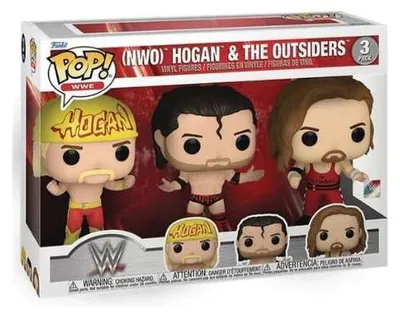 Produktbild von FUNKO POP! - Sports -  Wrestling WWE NWO Hogan und The Outsiders #3er Pack
