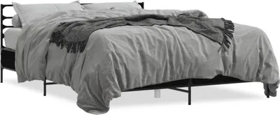 Zdjęcie produktu dla Łóżko Metalowe Rama Łóżka Ze Stelażem Sofa Do Pokoju Sypialni 160x200 cm
