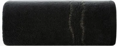Zdjęcie produktu dla Eurofirany 454352, 70 x 140 cm, Bawełna, Poliester, Wiskoza, Czarny, 1 szt.