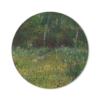 Produktbild von MuchoWow® Mauspad Mousepad Asnières - Vincent van Gogh 20x20 cm - Mousepads - Maus Mat - Pad - Mausunterlage - Schreibtischmatte