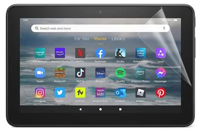 Immagine prodotto di 2x protettore dello schermo antiriflesso per Amazon Fire 7 2022 12 generazione 7 pollici schermo pellicola antigraffio