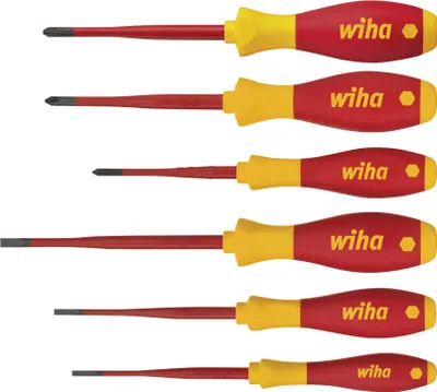 Zdjęcie produktu dla Wiha SoftFinish electric slimFix 3201 - Schraubendrehersatz - 6 Stücke (38362)